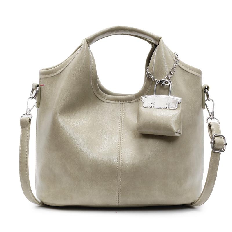 

Женская сумка, новая повседневная, большой вместимости, универсальная, на плечо, через плечо, женская сумка зелёный