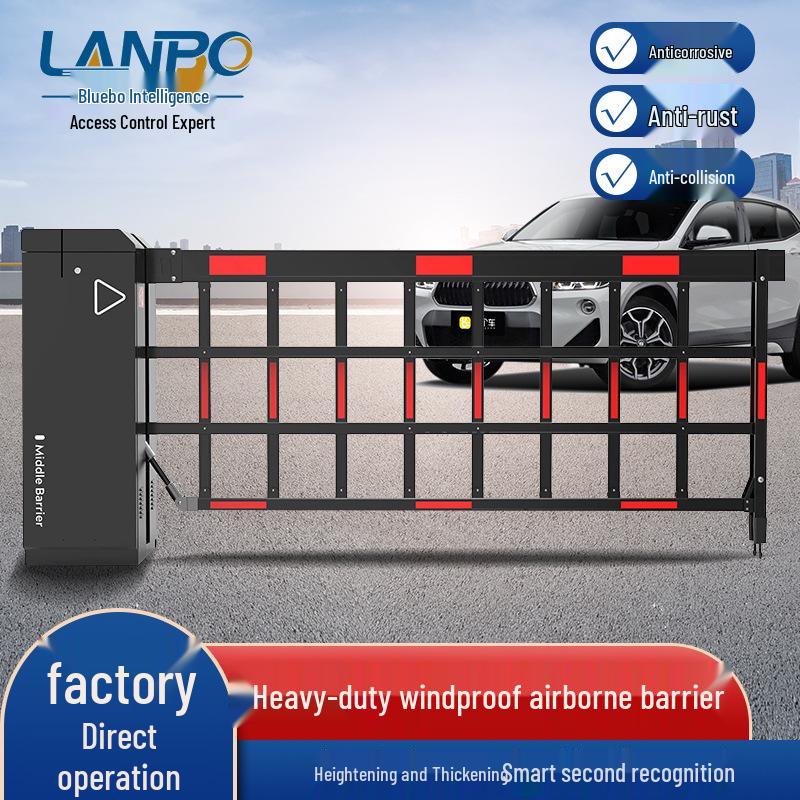 Windproof Automatic License Plate Recognition Barrier Gate System