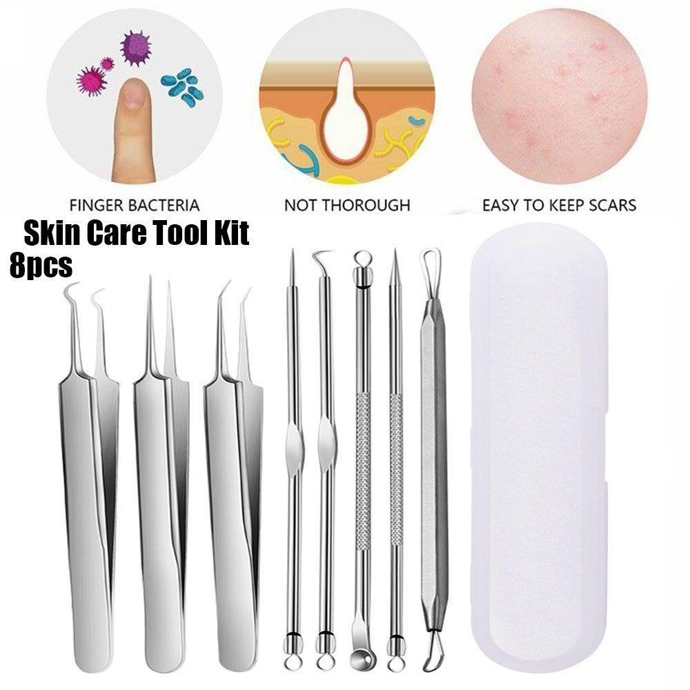 Buy Extractor Facial Pore Cleaner Skin Care Tool Kit Face Care Tool