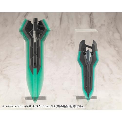 Kotobukiya M.S.G Modeling Support Goods Heavy Weapon Unit 48 Mega Slash Edge 2, Total Length Approximately 140mm, Non-Scale Plastic Model