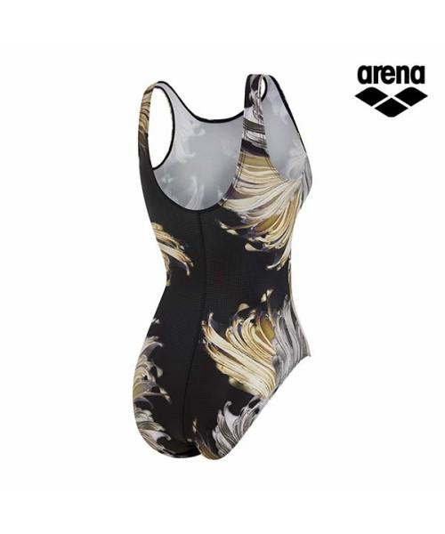 Alena Sunwave Women'S One-Piece Dress With U-Back A6Sl1Lo10Blk