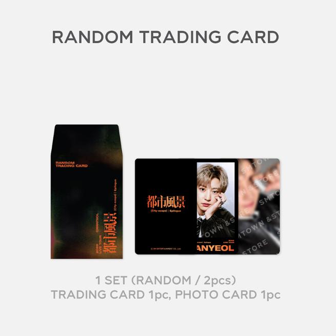 smtown  トレカ　CHANYEOL EXO CHANYEOL CITY-SCAPE EPILOGUE OFFICIAL MD [RANDOM TRADING