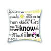 Nordic Alphabet Model Room Sofa Pillow Cushion Office Waist Pillow Home Alphabet Pillow Set