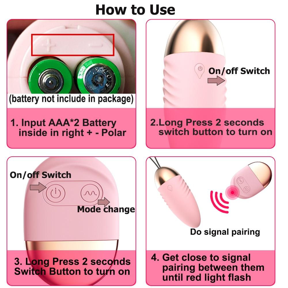 Vibrating Balls Sex Toys for Woman Remote Control Vagina Ball Female Masturbator Ben Wa Ball Sex Kegel Ball Clitoris Stimulator