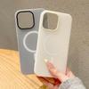 Magnetic Jelly Case: 2-in-1 Skin-Feel Protective Cover for Apple iPhone 14, 15, and 16, with Anti-Drop Design