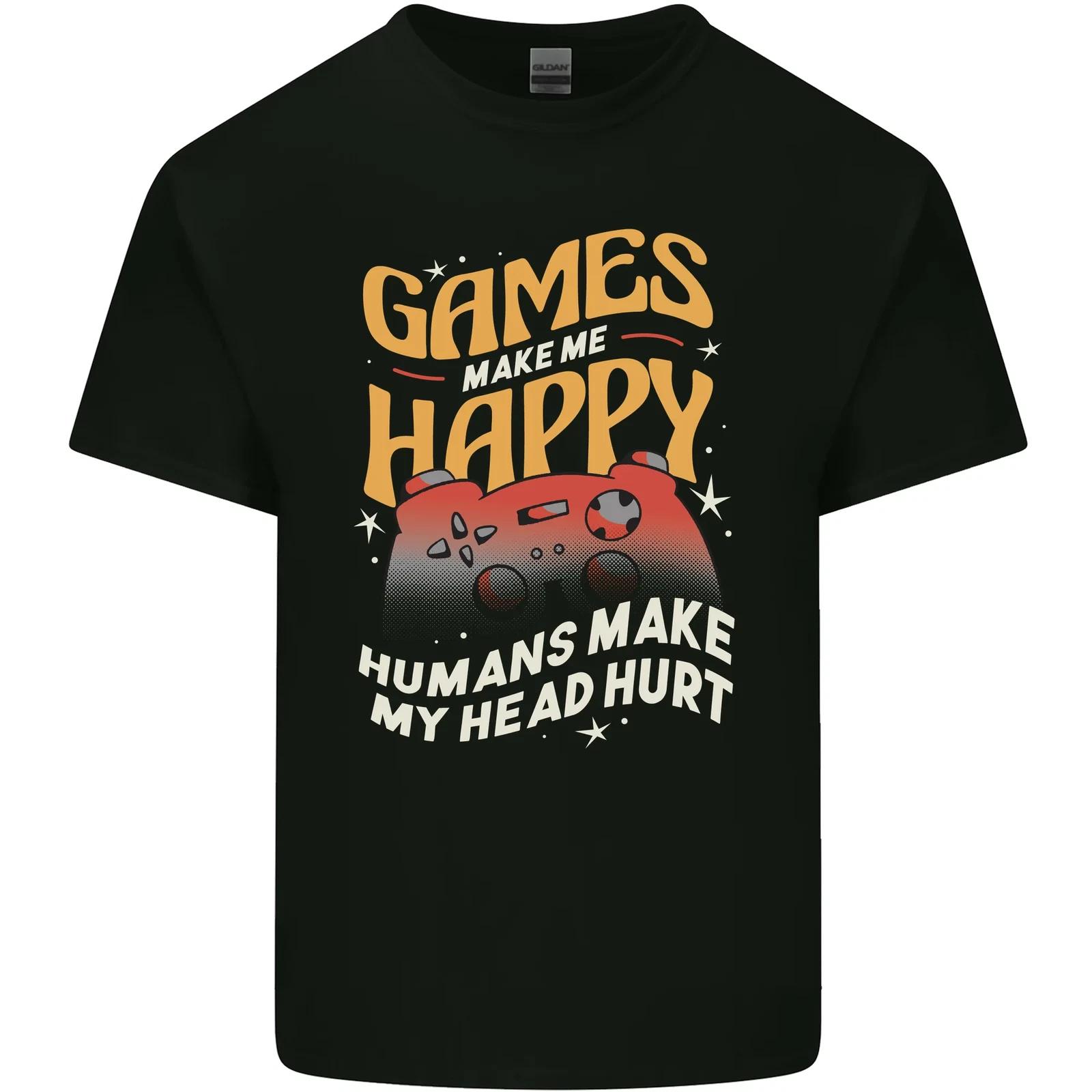 Antisocial Gamer Video Gaming Joypad Kids T-Shirt Childrens 3XL