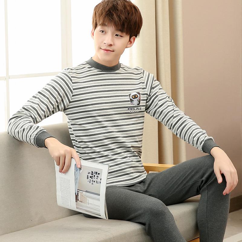 Teen Warm Autumn Wear: Boys Underwear Set, Girls Cotton Base Layer, Teen Sweaters, and Kids Pajamas 140 cm