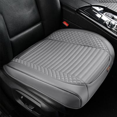 Faux Leather Car Seat Cover Soft Pad Breathable Seat Cushions Non-slip Single Front Covers