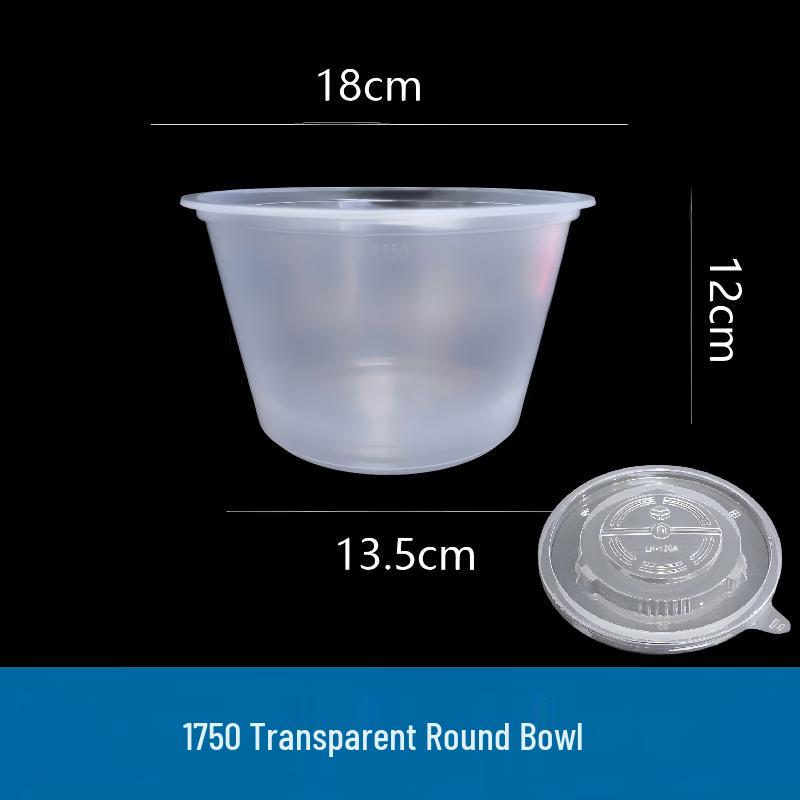 Tongyuan Disposable Round Plastic Food Containers & Lids