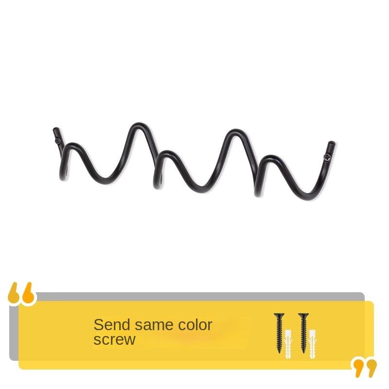 MOMO Minimalist Hooks Entry Bauhaus Coat Rack Wall Hanging Wall Behind Door Entryway Clothes Hat Hooks Electroplated Metal Hooks