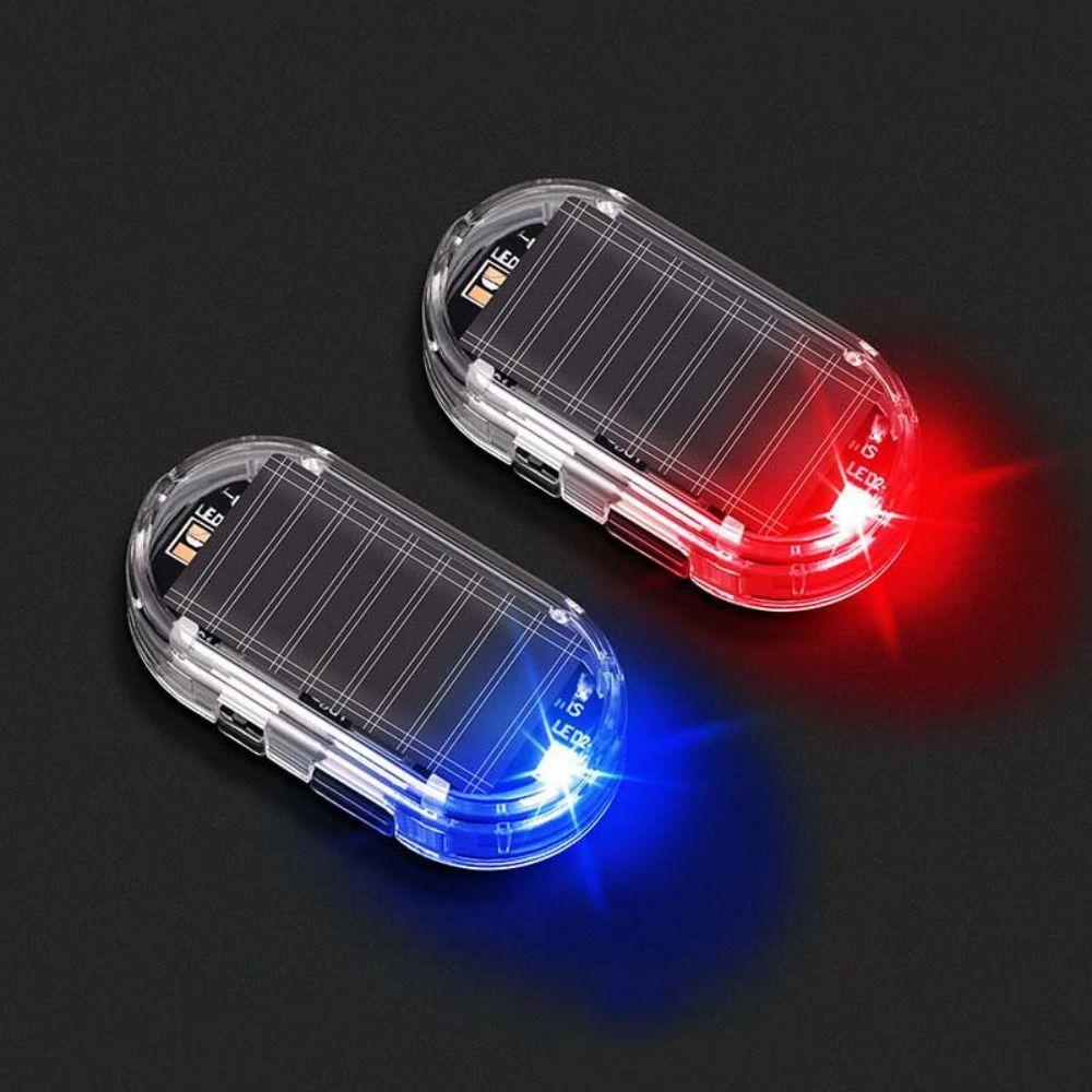 Anti-theft Car Fake Security Light Simulated Solar Car Anti-theft Light New Car Security Light