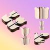 20pcs Wooden Tulip Shapes, Ideal for DIY Crafts, 3D Paintable Floral Decorations, Light Beige Natural Wood, Perfect for Spring Home Decor