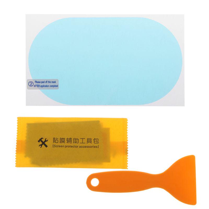 1Pair Car Anti Water Mist Film Anti Fog Coating Rainproof Hydrophobic Rearview Mirror Protective Film