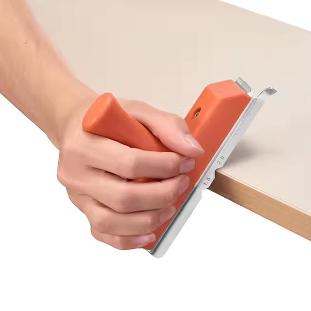 Right Angle/arc Universal Trimming Knife Woodworking 3-in-1 Edge Deburring Scraper Precision Wood Board Mini Chamferer Tools