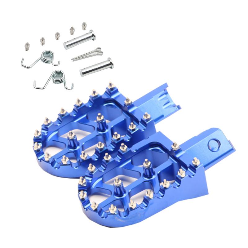 CNC Motorcycle Universal Colorful Footpeg Footrest Foot Pegs For HONDA CRF XR 50 70 110 M2R SDG DHZ SSR KAYO Pit Bike