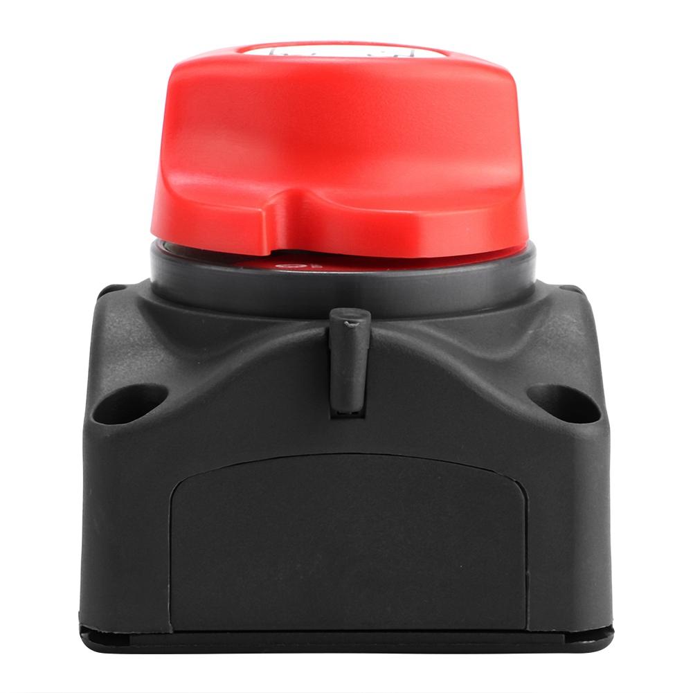 Battery Switch Disconnect Isolator Power Off Switch for Automobile RV Marine Boat