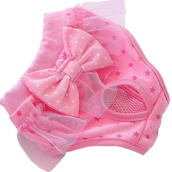1pc Pets Dog Diaper Sanitary Physiological Pants Washable Cotton Pet Briefs Diapers Menstruation Underwear For Home Pets Supplies