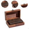 70 Pieces Alphabet Number Symbol Stamps Kit Wooden Crafts for Card Making