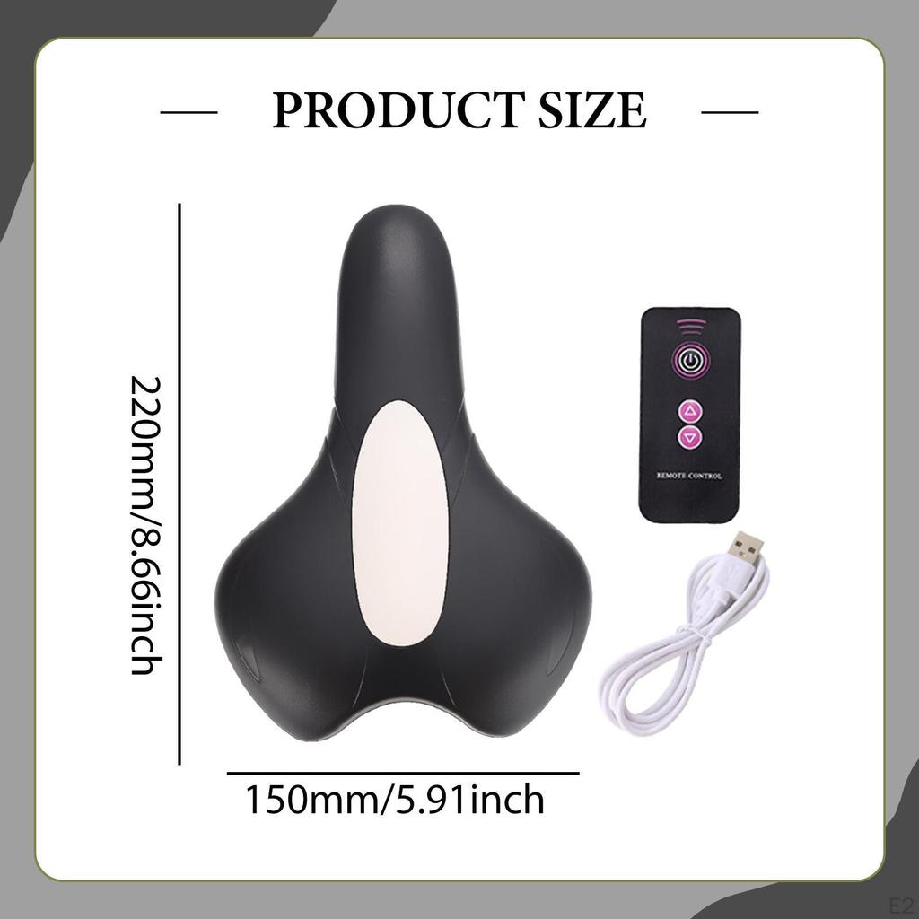Pelvic Floor Strengthening Device Home Gym Compact Electric Muscle Exerciser Black