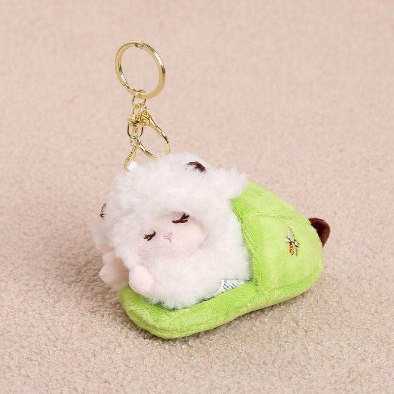 Plush Duck Keychain Toy With Pp Cotton Filling For Girls And Women
