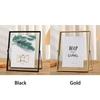 4/6/7/8/10 Inch Metal Photo Frame Multi-purpose Rectangle Acrylic Screen Picture Holder Gold Black Picture Frame Photo Display