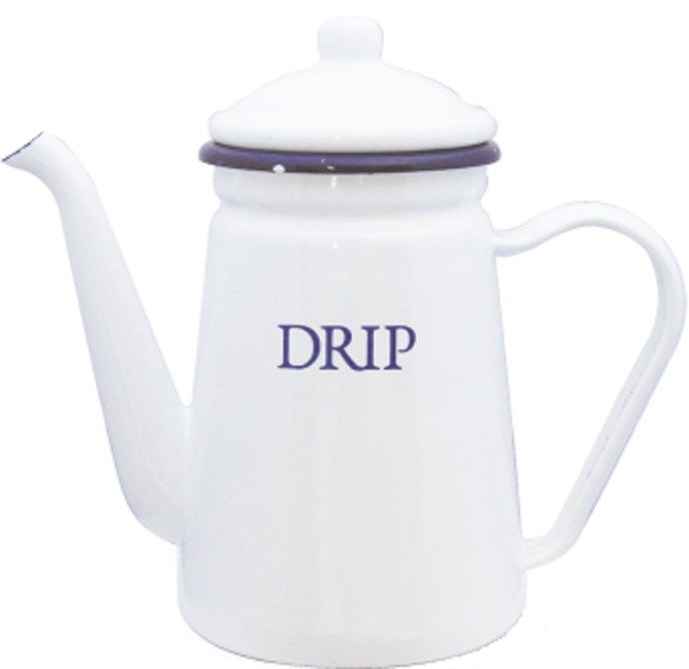 

Белый эмалированный дрип-пот, 1,1 л [DRIP] Белый, YL-504 белый