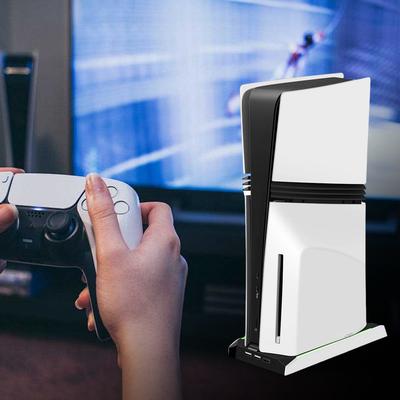 For PS 5 Slim/PS 5 Pro RGB Base Stand 8 Light Mode Vertical Holder Vertical Station Base for Sony Playstation 5 Game Accessories