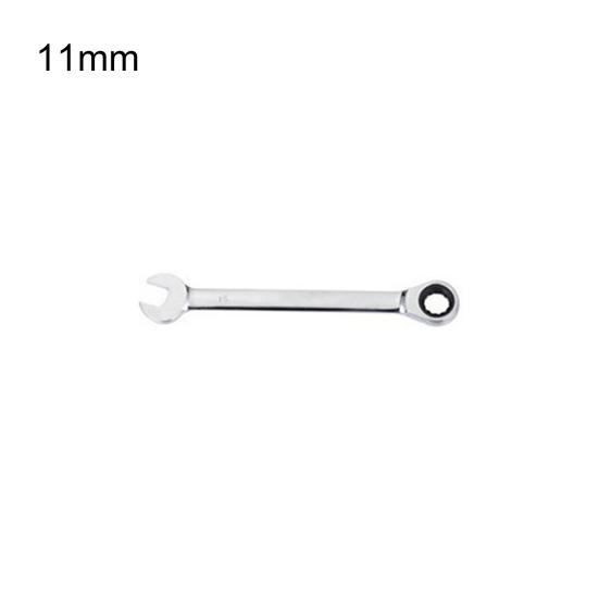 8mm-19mm Reversible Ratchet Wrench Durable Ratcheting Spanner Nut Hand Tool