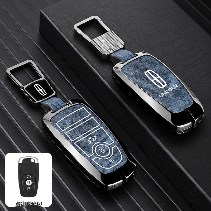 Lincoln Adventure Key Case: Fits Navigator, Aviator, MKZ, Continental, MKC, MKX Models