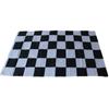 3ft*5ft Racing Checkered Flag Bright Color Fadeless Polyester Fabric Flag with Flagpole Casing