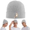 Tier Shiba Inu Hunde Warme Strickmütze Winter Strickmütze Mütze Beanie Hip Hop Caps für Unisex