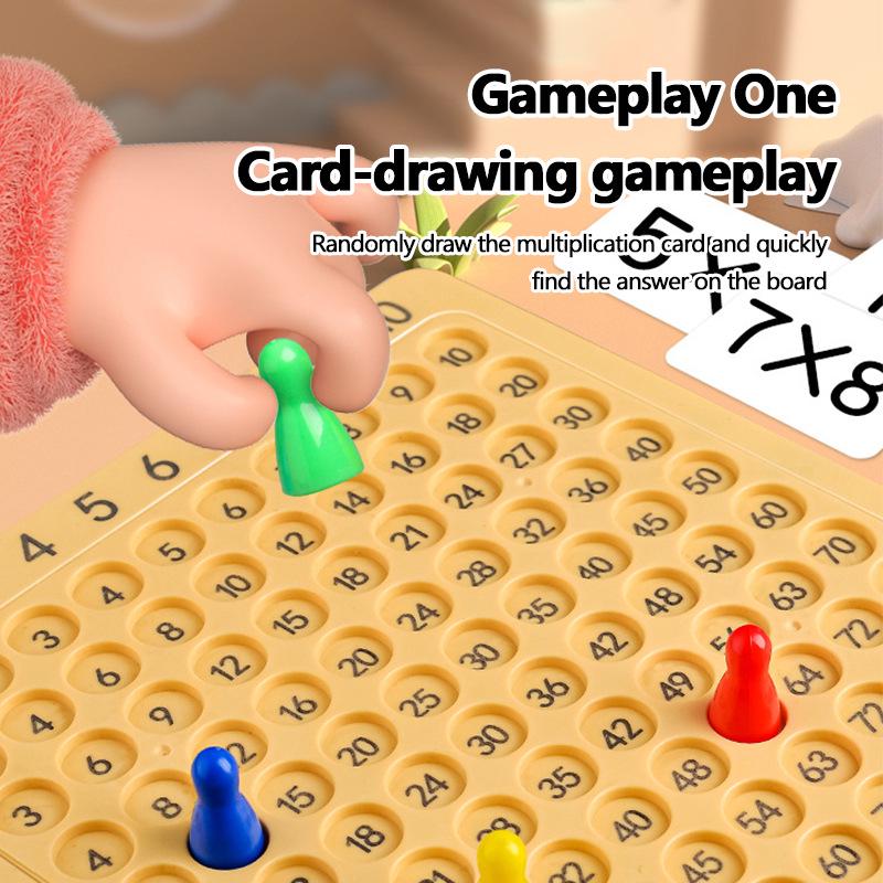 Math 99 Multiplication Table: Children's Educational Tool for Learning Nine-Nine Rhymes and Number Skills