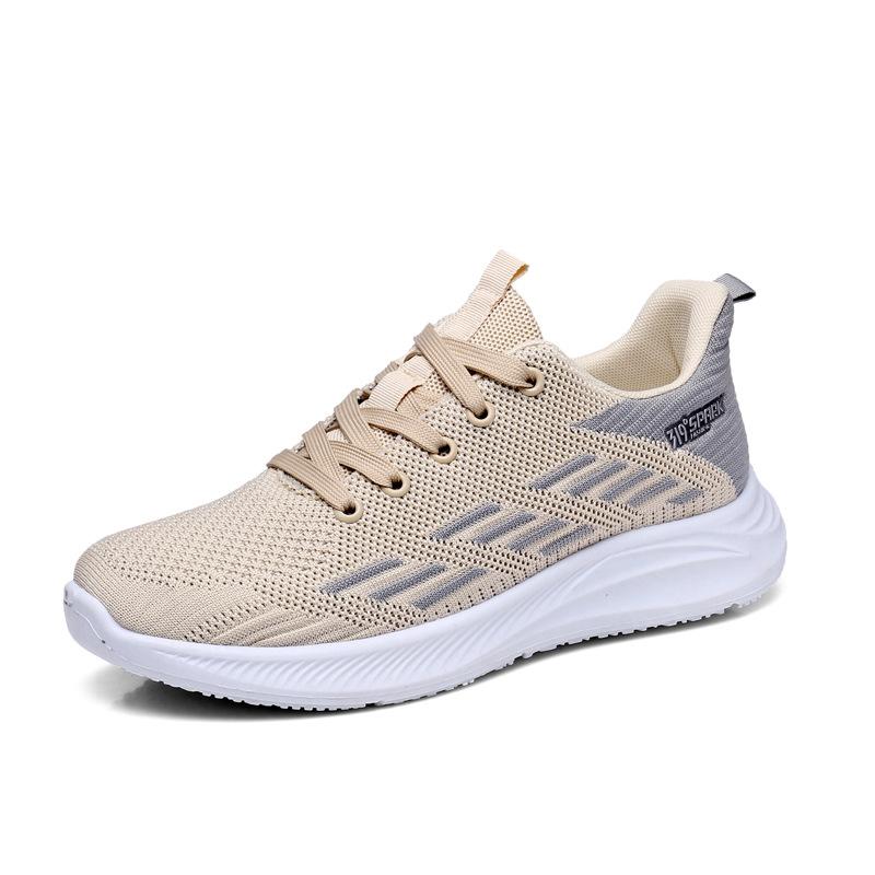 Shoes men's autumn new men's shoes breathable soft-soled running shoes fashionable and lightweight casual sports shoes men