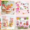 100-500pcs Glitter Flower Stickers Wedding Birthday Party Gift Wrapping Label Children Scrapbook Stationery Stickers