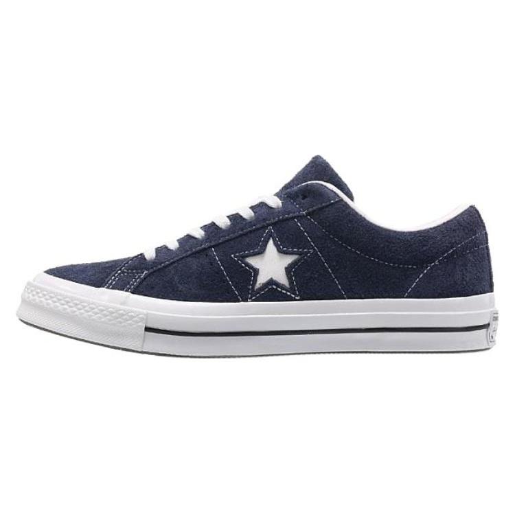 Converse One Star Ox Premium Suede Dark Blue Men s 158371C EU 37.5