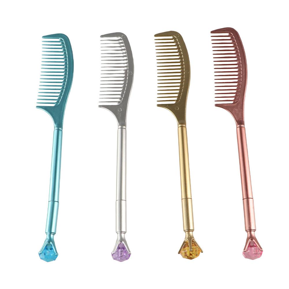 Creative Comb Shape Gel Pen Luxury Signature Pen Student Stationery Neutral Pen  School