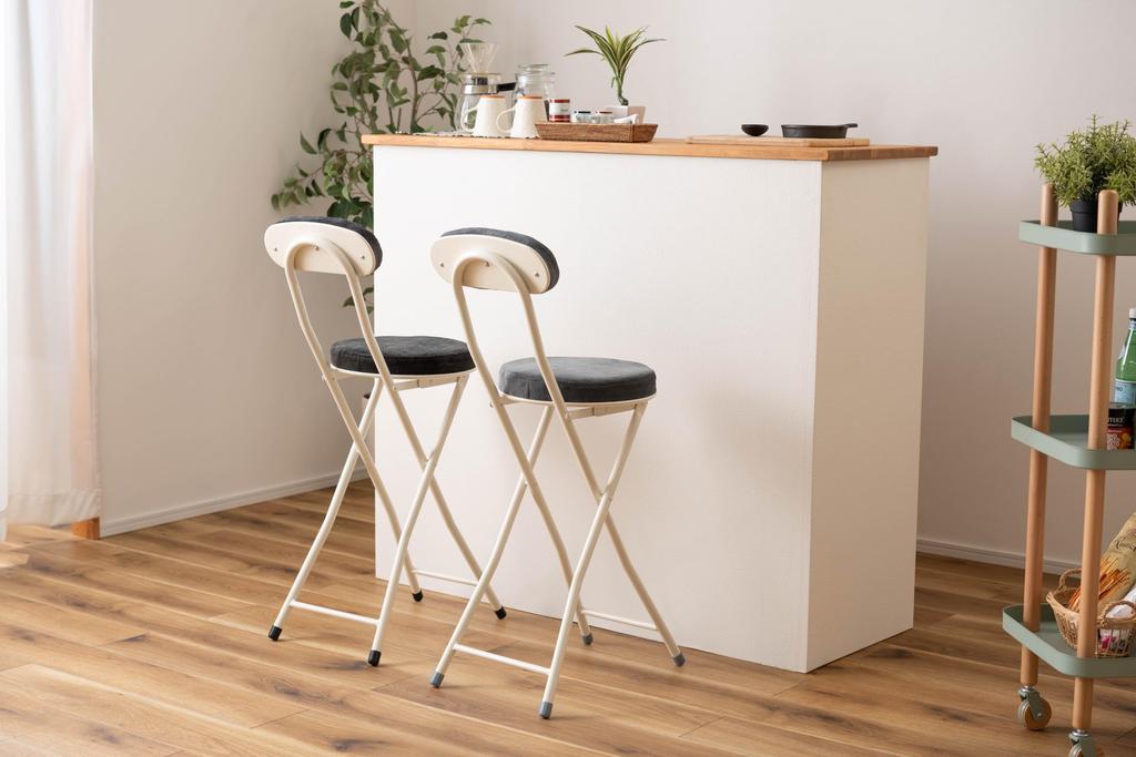 Azumaya-kk Folding High Chair PC-35SBK