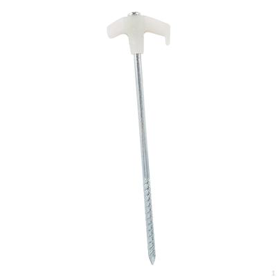 Light In The Dark Tent Stakes 25cm Steel Pegs for Pitching Camping Tents Tarp