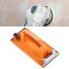 Hand   Sander Bracket Plastic Sandpaper Sheet Holder Manual Hand Sanding Block