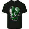 Gym The Pakistan Flag Ripped Muscles Effect Mens Light Cotton T-Shirt Unisex T-Shirt