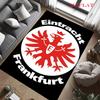 Eintracht Frankfurt Teppich für Wohnzimmer Schlafzimmer Zuhause Sofadekoration, Rutschfeste Bodenmatte für Kinder zum Spielen
