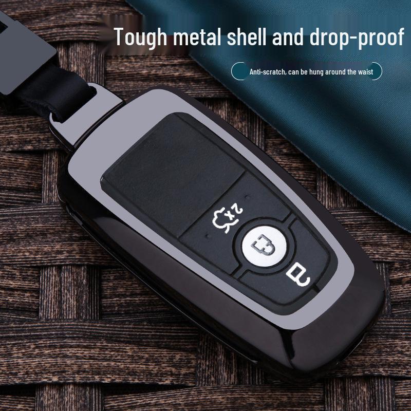 Key Case for Ford Kuga, Focus, Mondeo, Escape, Escort, Edge, Fiesta