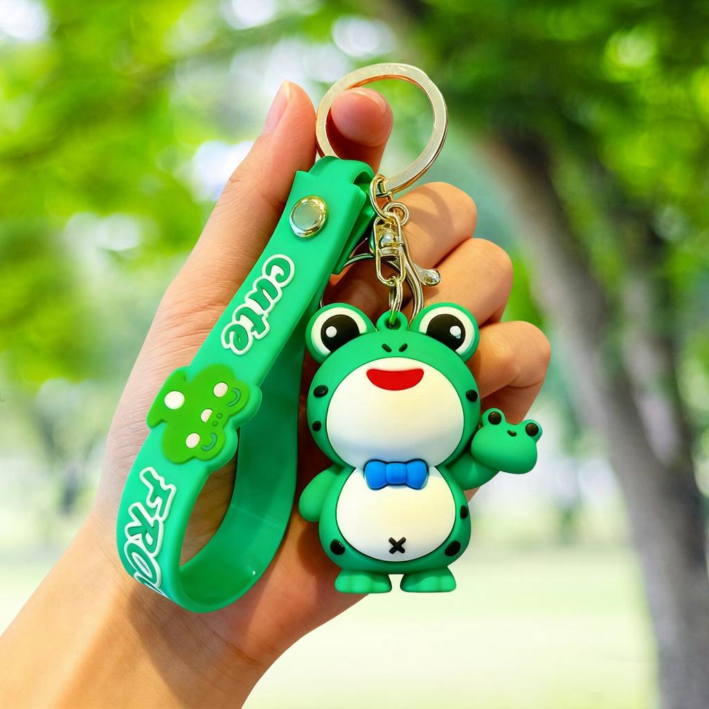 Frogs Doll Exquisite Small Gift Creative Cartoon Keychain