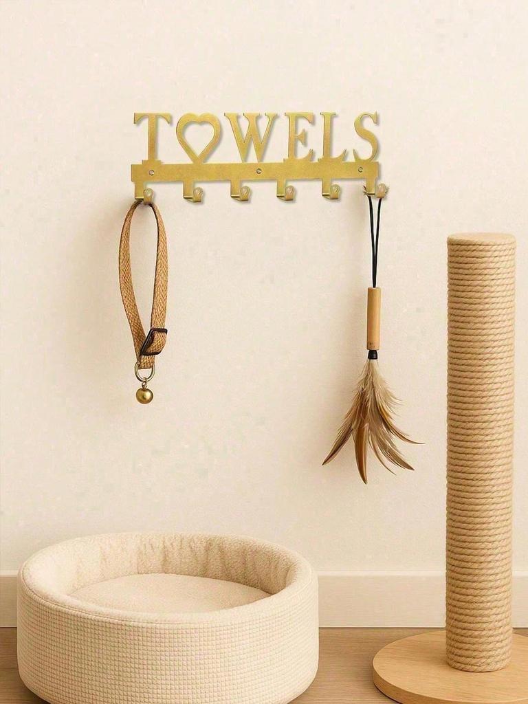 Gothic Wrought Iron Black Wall Hook Heavy Duty Rustproof Towel Coat Robe Hanger Bathroom Kitchen Entryway Storage Organizer