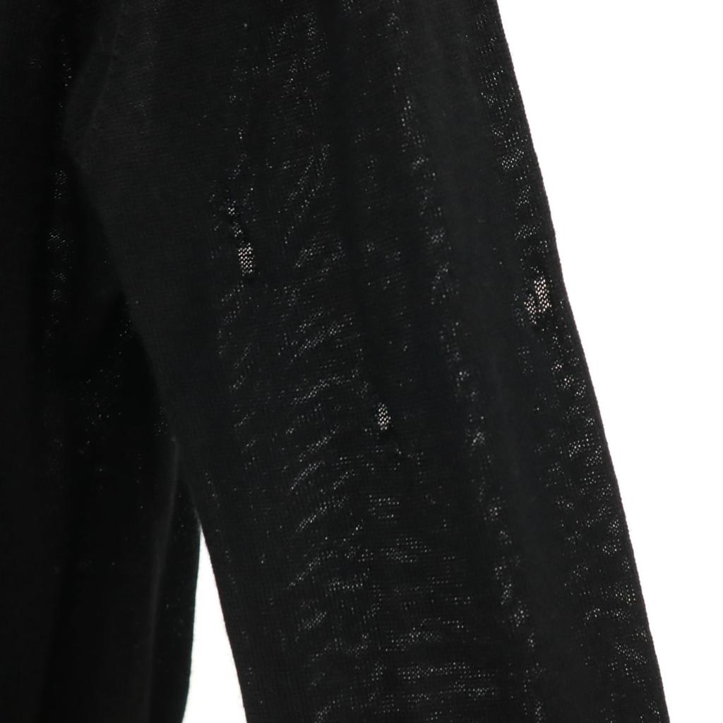 Paul Smith BLACK LABEL Long Sleeve Turtleneck Knit M Black Sweater Women Used