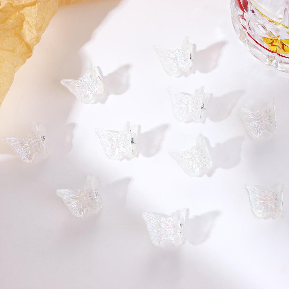 Temperament Women Hair Accessories Transparent Hair Claw Korean Style Hair Clip Small Side Clip