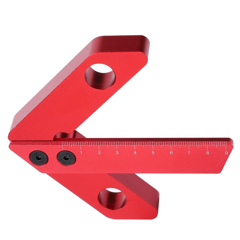45/90 Degree Center Measuring Tool Square Center Scribe Line Gauge Center Finder Woodworking