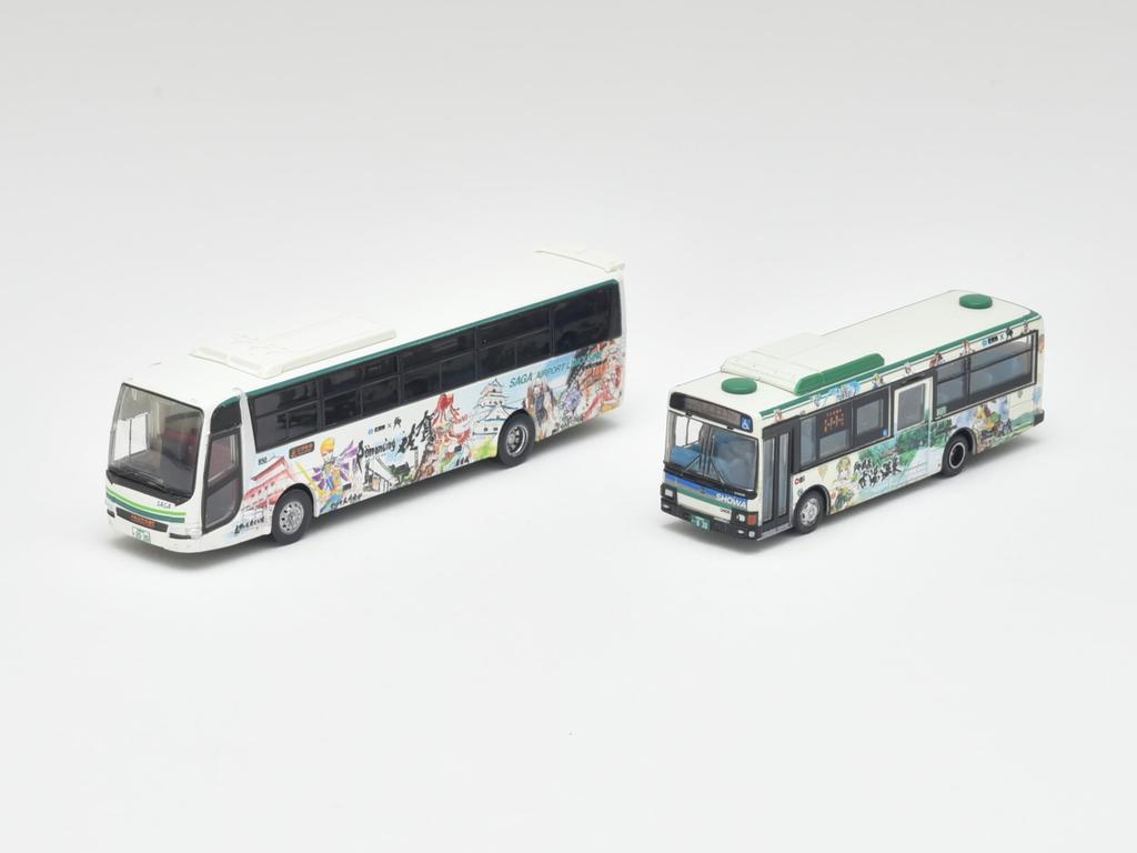 TOMYTEC The Bath Collection SaGa Bath Bath Showa Bus Saga City Transportation Bureau Set of 2 B Diorama Supplies