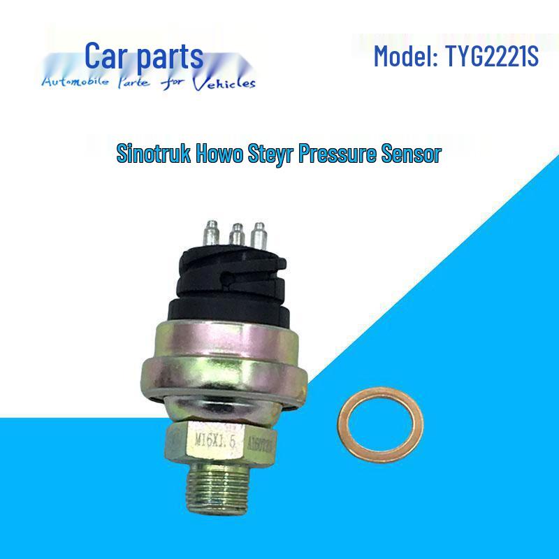

Air Pressure Sensor Induction Plug for Sinotruk Howo Steyr XCMG - TYG2221S Vehicle Side