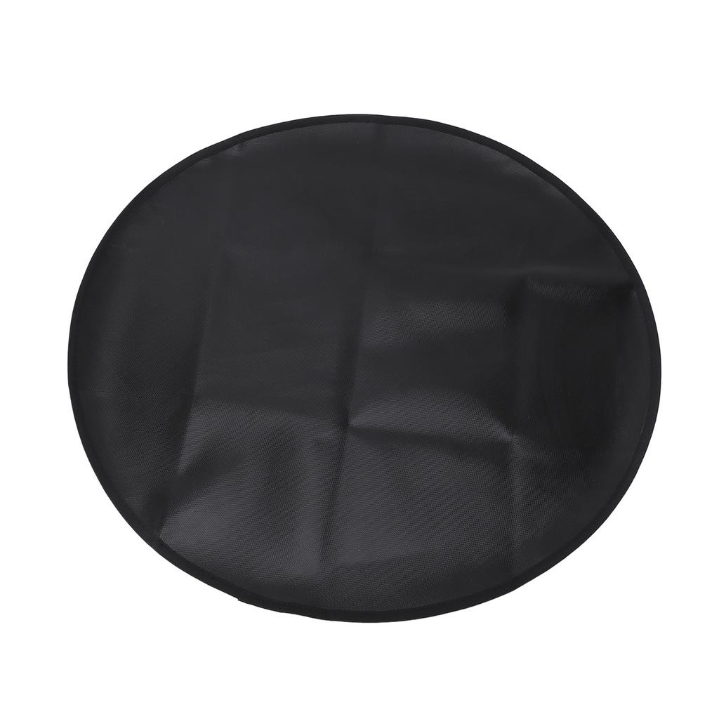 Covoraș rotund de 36 de inci pentru exterior, sub grătar, rezistent la foc, pad pentru grătar, rezistent la ulei, impermeabil, rezistent la căldură, pentru interior, covoraș pentru vatră